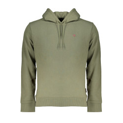 NAPAPIJRI GRÜNES HERREN-SWEATSHIRT MIT REISSVERSCHLUSS