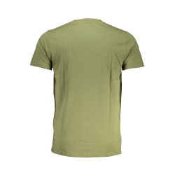 CAVALLI CLASS GRÜNES KURZÄRMELIGES HERREN-T-SHIRT