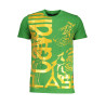 CAVALLI CLASS GRÜNES KURZÄRMELIGES HERREN-T-SHIRT