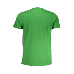 CAVALLI CLASS GRÜNES KURZÄRMELIGES HERREN-T-SHIRT