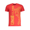 CAVALLI CLASS HERREN-KURZARM-T-SHIRT ROT