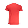 CAVALLI CLASS HERREN-KURZARM-T-SHIRT ROT