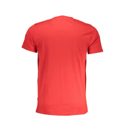 CAVALLI CLASS HERREN-KURZARM-T-SHIRT ROT