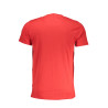 CAVALLI CLASS HERREN-KURZARM-T-SHIRT ROT
