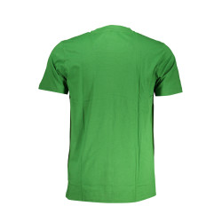 CAVALLI CLASS GRÜNES KURZÄRMELIGES HERREN-T-SHIRT