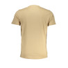 CAVALLI CLASS HERREN-KURZÄRMELIGES T-SHIRT BEIGE
