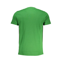 CAVALLI CLASS GRÜNES KURZÄRMELIGES HERREN-T-SHIRT