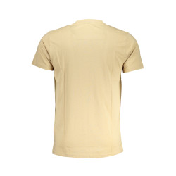 CAVALLI CLASS HERREN-KURZÄRMELIGES T-SHIRT BEIGE