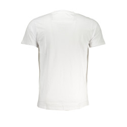 CAVALLI CLASS HERREN-KURZÄRMELIGES T-SHIRT WEISS