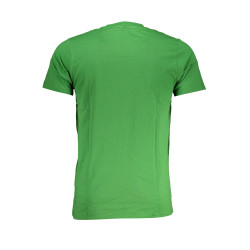 CAVALLI CLASS GRÜNES KURZÄRMELIGES HERREN-T-SHIRT