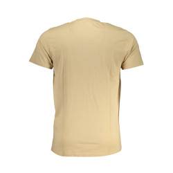 CAVALLI CLASS HERREN-KURZÄRMELIGES T-SHIRT BEIGE