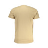 CAVALLI CLASS HERREN-KURZÄRMELIGES T-SHIRT BEIGE