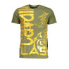 CAVALLI CLASS GRÜNES KURZÄRMELIGES HERREN-T-SHIRT