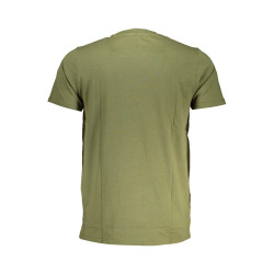 CAVALLI CLASS GRÜNES KURZÄRMELIGES HERREN-T-SHIRT