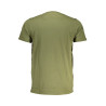 CAVALLI CLASS GRÜNES KURZÄRMELIGES HERREN-T-SHIRT