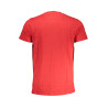 CAVALLI CLASS HERREN-KURZARM-T-SHIRT ROT