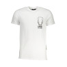 CAVALLI CLASS HERREN-KURZÄRMELIGES T-SHIRT WEISS