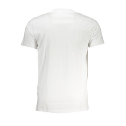 CAVALLI CLASS HERREN-KURZÄRMELIGES T-SHIRT WEISS