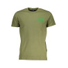 CAVALLI CLASS GRÜNES KURZÄRMELIGES HERREN-T-SHIRT