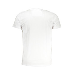 CAVALLI CLASS HERREN-KURZÄRMELIGES T-SHIRT WEISS