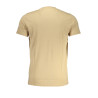 CAVALLI CLASS HERREN-KURZÄRMELIGES T-SHIRT BEIGE