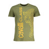CAVALLI CLASS GRÜNES KURZÄRMELIGES HERREN-T-SHIRT
