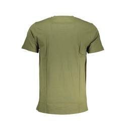 CAVALLI CLASS GRÜNES KURZÄRMELIGES HERREN-T-SHIRT