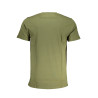 CAVALLI CLASS GRÜNES KURZÄRMELIGES HERREN-T-SHIRT