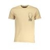 CAVALLI CLASS HERREN-KURZÄRMELIGES T-SHIRT BEIGE