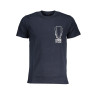 CAVALLI CLASS HERREN-KURZÄRMELIGES T-SHIRT BLAU