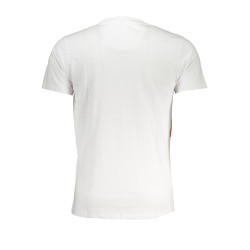 CAVALLI CLASS HERREN-KURZÄRMELIGES T-SHIRT WEISS
