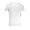 CAVALLI CLASS HERREN-KURZÄRMELIGES T-SHIRT WEISS