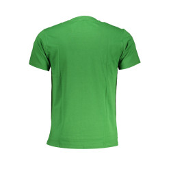CAVALLI CLASS GRÜNES KURZÄRMELIGES HERREN-T-SHIRT