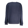 CAVALLI CLASS DAMEN-SWEATSHIRT MIT REISSVERSCHLUSS BLAU