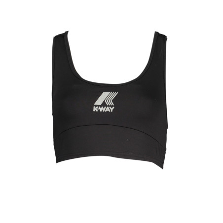 SCHWARZES K-WAY-TOP FÜR DAMEN