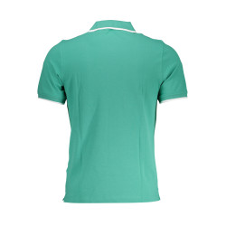 K-WAY GRÜNES KURZÄRMELIGES POLOSHIRT FÜR HERREN