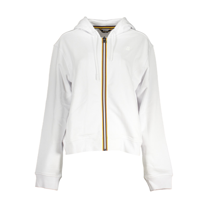 K-WAY WOMEN&39S ZIP SWEATSHIRT WHITE