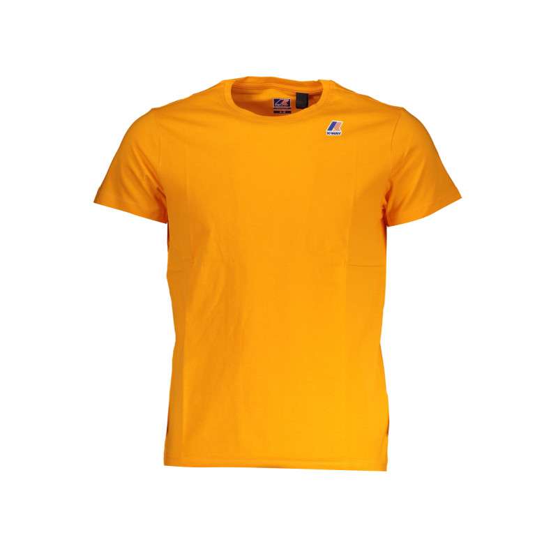 K-WAY ORANGE MEN&39S SHORT SLEEVE T-SHIRT