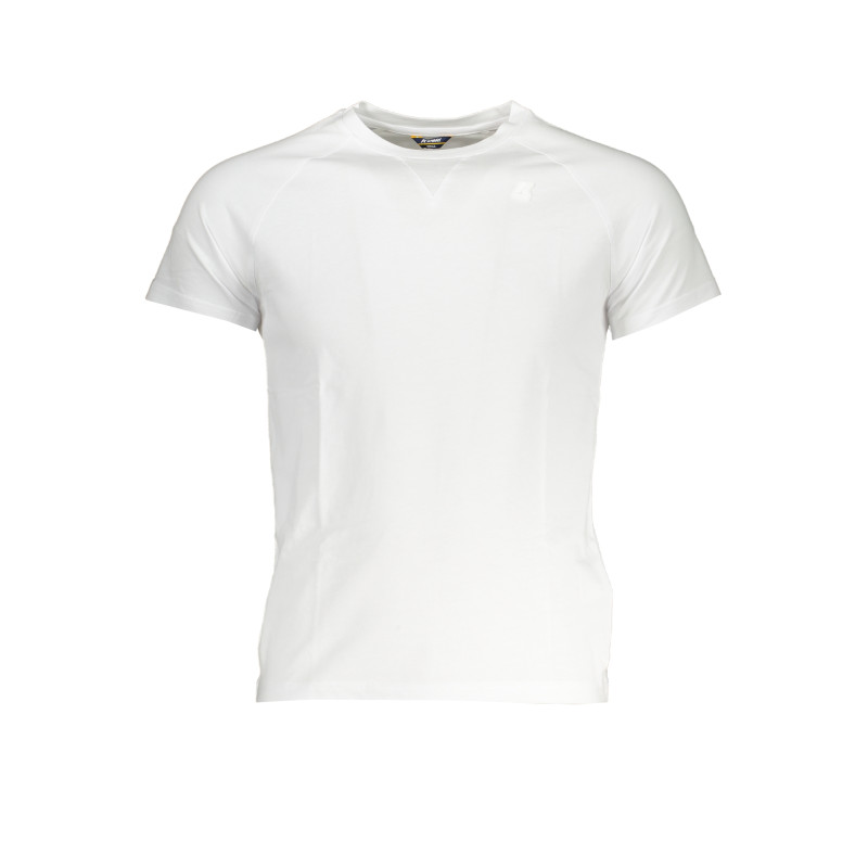 K-WAY WEISSES KURZARM-T-SHIRT FÜR HERREN
