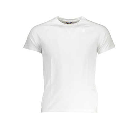 K-WAY WHITE MEN&39S SHORT SLEEVE T-SHIRT