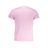 K-WAY KURZARM-T-SHIRT FÜR HERREN ROSA