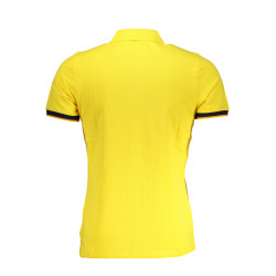 K-WAY GELBES KURZÄRMELIGES POLOSHIRT FÜR HERREN