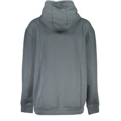 CAVALLI CLASS GRAUES SWEATSHIRT MIT REISSVERSCHLUSS FÜR DAMEN