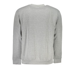 CAVALLI CLASS GRAUES REISSVERSCHLUSS-SWEATSHIRT FÜR MÄNNER
