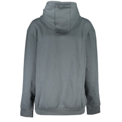 CAVALLI CLASS GRAUES SWEATSHIRT MIT REISSVERSCHLUSS FÜR DAMEN
