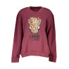 CAVALLI CLASS DAMEN-SWEATSHIRT OHNE REISSVERSCHLUSS LILA