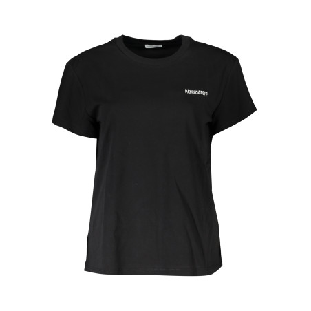 PATRIZIA PEPE DAMEN KURZARM T-SHIRT SCHWARZ