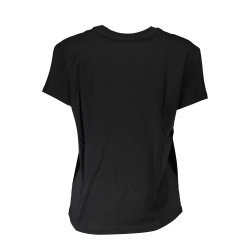 PATRIZIA PEPE DAMEN KURZARM T-SHIRT SCHWARZ