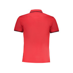 HARMONT &amp BLAINE ROTES KURZÄRMELIGES POLOSHIRT FÜR HERREN