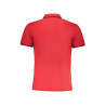 HARMONT &amp BLAINE ROTES KURZÄRMELIGES POLOSHIRT FÜR HERREN